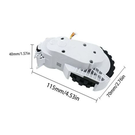 NALOOKAMIC Moteur Roue Droite Version Améliorée Pièces Rechange Aspirateur Robot Compatible E10 B112 E12 C103 3C (1/3)