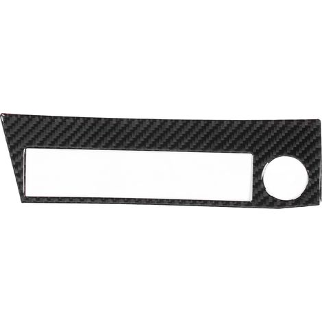 Revêtement d'habillage de panneau allume-cigare de Console, décor en Fiber de carbone adapté pour RAV4 2015 – 2019 (1/5)