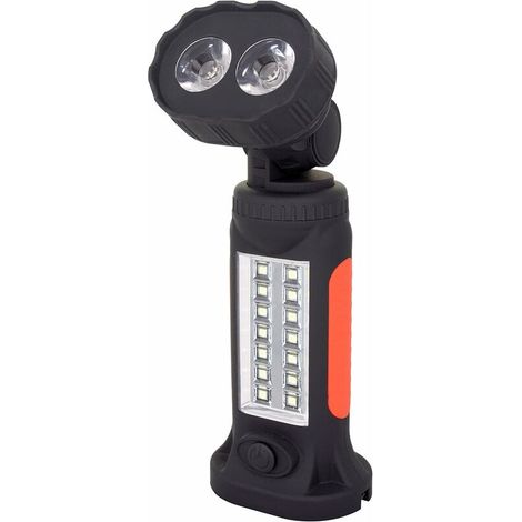 Hands co.ukee COB LED Torch Garage Torch with Adjustable Stand, Hook and Magnet Base (1/5)