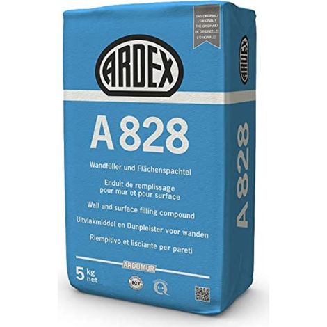 ARDEX Ardumur A 828 Wandfüller und Flächenspachtel, 5Kg
