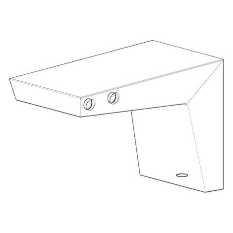 Dornbracht 081773500-47 Support pour porte-serviettes Pièce de rechange