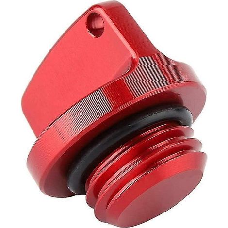 Bouchon de remplissage d'huile en aluminium usiné CNC pour moteurs de course Honda CBR 250RR, 600RR, 1000RR, CR et CRF (1/4)