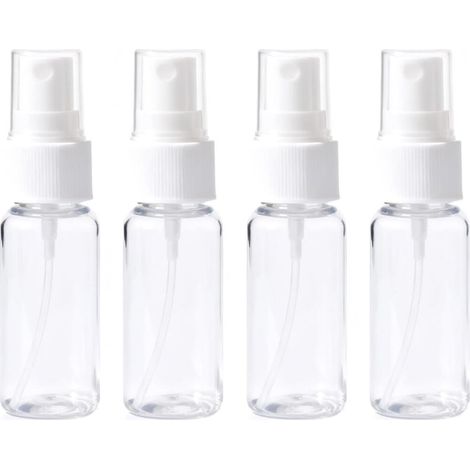 Flacon Pulvérisateur 4x20ml mini Flacon Pulvérisateur Flacons Vaporisateurs Transparents Set de (1/5)