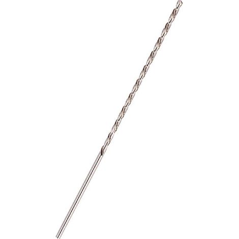 Jeffergarden Nouvel outil de forage hélicoïdal en acier rapide extra long de 3 mm et de 160 mm