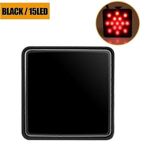 1x Feu stop universel pour voiture, feu de signalisation et feu arrière à LED pour remorque, camionnette, avec cache-attelage (1/5)
