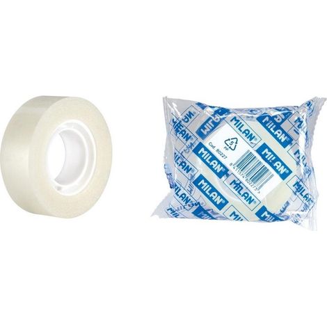Nastro adesivo MILAN - cristallo, trasparente, 19 mm x 33 m