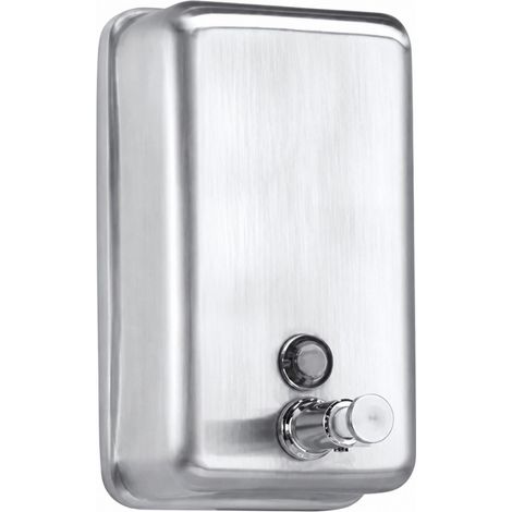 Dispensador de jabón líquido presurizado de acero inoxidable con cerradura (1/2)