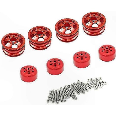Satz mit 4 Leichtmetallnaben für 1/16 RC-Car-Modelle C14, C24, C34, C44, B14, B24 – Ersatzteile und Zubehör (1/5)