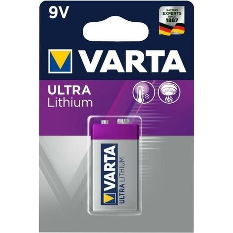 Batteria al litio VARTA rilevatore di fumo speciale 9V (1/6)
