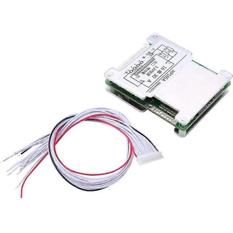 16S 48V/60V Lithium-Batterie-Balancer-Schutzplatine mit Aluminium-Kühlkörper (3,2V 30A)