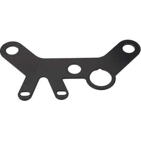 1. Support universel pour compteur de vitesse et odomètre de moto, support de montage en métal robuste, adaptable à la plupart des guidons. (1/4)