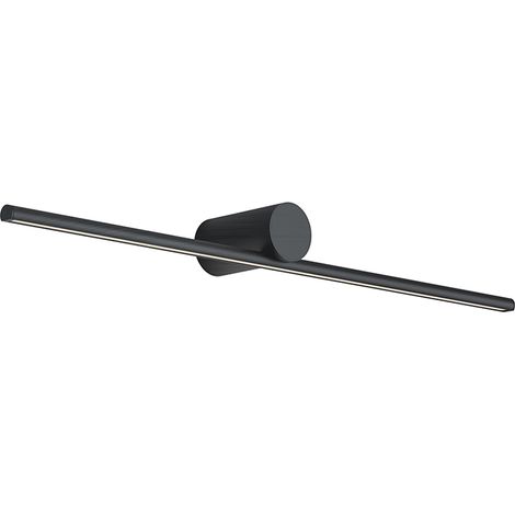 Daisho Applique a parete LED 6W IP54 3000K CRI90 Titanio - Rossini Group - Lampada design in alluminio con diffusore in PMMA opale dimmerabile (1/5)