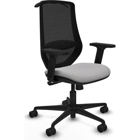 piqueras-y-crespo sincro bali chaise bureau gris clair