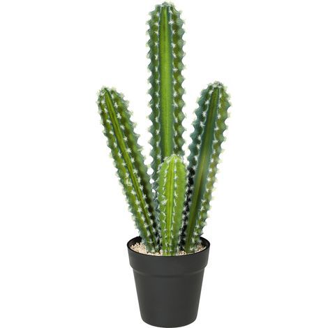 Cactus artificiale, 53 cm, pianta artificiale in vaso per la casa o l'ufficio (1/5)
