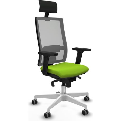 Silla de oficina piqueras y crespo Horna negro espuma alta densidad (1/5)