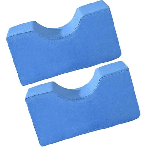 Coussin de repos pour les jambes COLLBATH, élévateur pieds bleu (1/5)