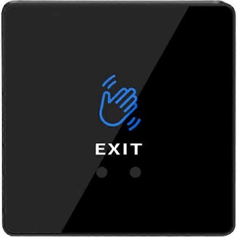 Interrupteur d'ouverture de porte sans contact à induction infrarouge (NO COM NC LED) pour système de contrôle d'accès. (1/5)
