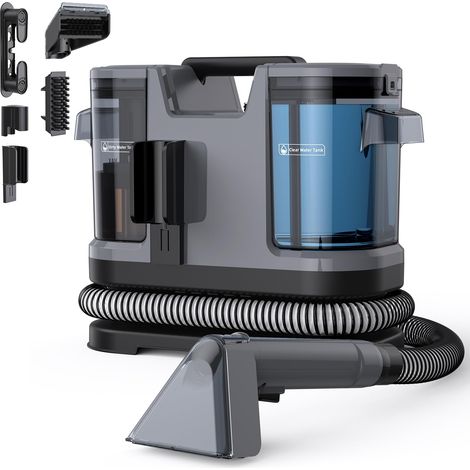 Shampouineuse Canapé 22 kPa, 600 W, Nettoyeur Tapis Portable (1/5)