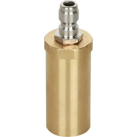 Düse für Hochdruckreiniger, Messing-Rotationsdüse, 3600 PSI, 1/4-Zoll-Schnellanschluss