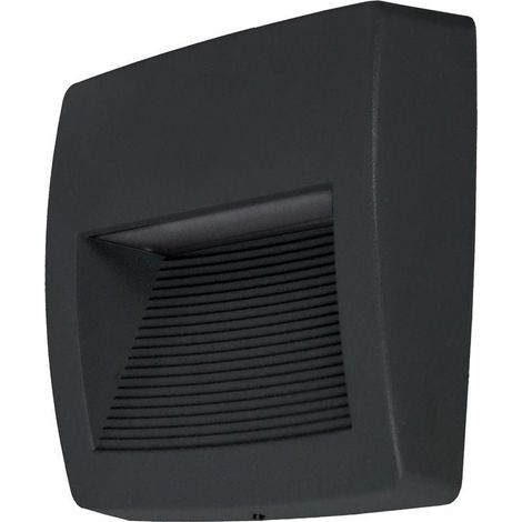Supporto a parete STORM IP55 R7s LED R7S Bulb 3.20W -(325lm)/-(365lm)/-(365lm) 2700K/4000K/6500K Nero (1/3)
