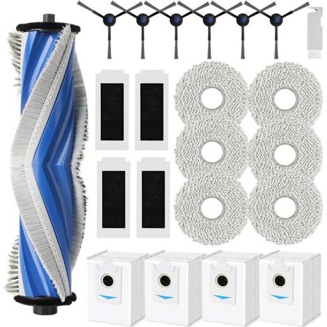 Pièces De Rechange Pour Ecovacs Deebot T30S/ T30S Pro Aspirateur, Kit D'Accessoires Comprenant 1 Brosse Principale, 4 (1/5)