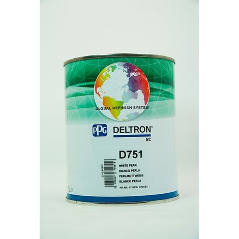 PPG DELTRON D751 BC WHITE PEARL 1 LITER