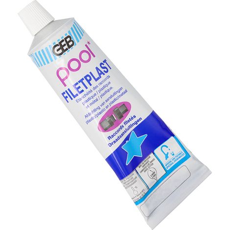 Kunststoff-Gewindedichtung 100g Tube Pool Zubehör (1/4)