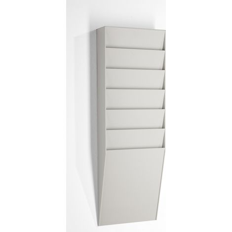 Paperflow Wand-Sortiertafel V 6F A4V1X6.02 DIN A4 grau