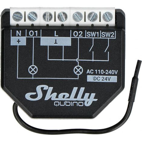 Shelly Qubino Wave2PM 2-Kanal Z-Wave-Controller