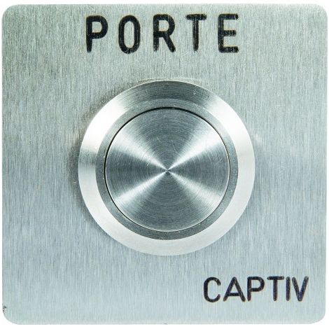 Gravure s/plaque inox d'un mot - URMET 9904/5 (1/2)