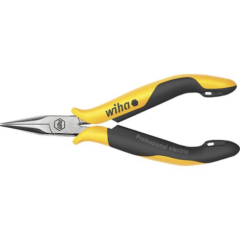 Wiha Flachrundzange Professional ESD gerade Form 120 mm, 4 3/4" (26799)