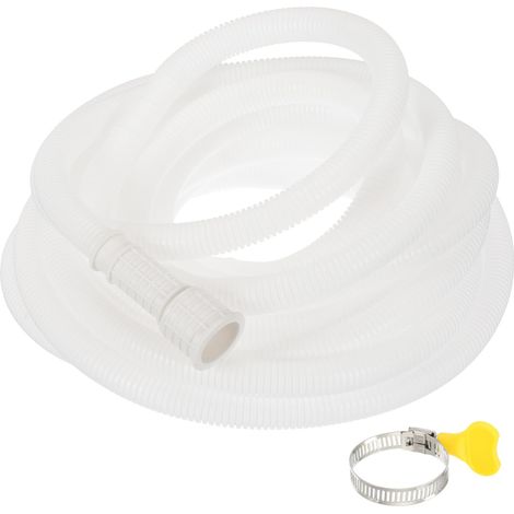 Kit De Vidange Pour Climatiseur, Raccord De Tuyau De Vidange Universel AC Avec Pince Adaptateur En Caoutchouc Coupe Pour Mini-Split Climatiseur Fenêtre Robinet (1/5)
