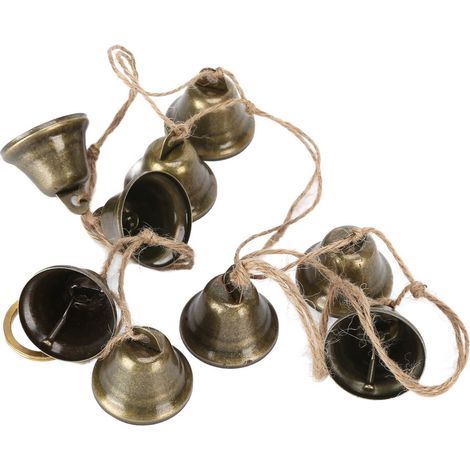 Cloches décoratives pour mariage, cloches en cuivre anticorrosion, son puissant, accessoires de bricolage (1/5)