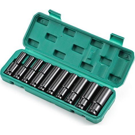 douilles à percussion 8 12 13 14 15 17 19 21 avec coffret 24 mm lot de 10 Plastique (1/5)