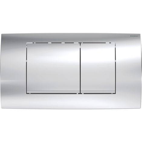Placca di comando Geberit twinline30 finitura cromo lucido 115.899.KH.1