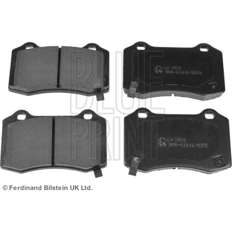 Kit de plaquettes de frein, frein à disque Blue Print ADA104206 CHEVROLET