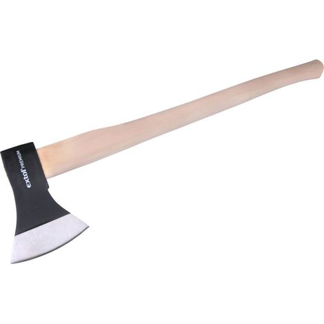 Hache EXTOL avec manche en hêtre de qualité, 1250 g 8871026