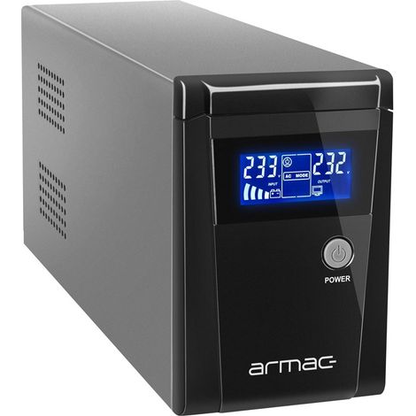 Armac Office 650F LCD Line-Interactive 2xSchuko UPS (1/5)