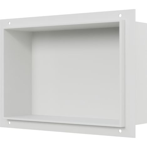 Wandnische Bernstein Edelstahl BS203010 randlos 20 x 30 x 10 cm Weiß (1/4)