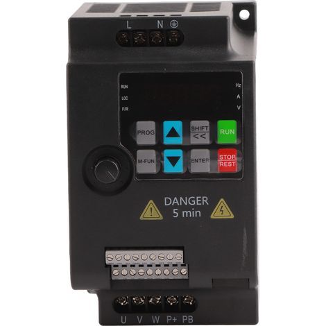 SKI780-2D2G-1 Mini single-phase 220V to three-phase frequency inverter (220V AC 2.2kW) (1/5)