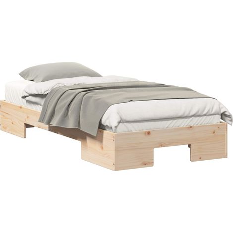 Bettgestell Braun 80 x 200 cm vidaXL