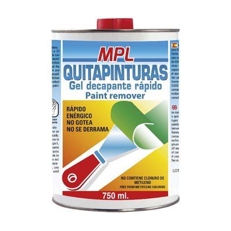 Décapant gel décapant pour peinture 750 ml 300613 mpl (1/2)