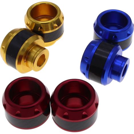 Motorcycle front shock absorber cup CNC modification front fork cup carbon fiber cup modification parts (1/5)