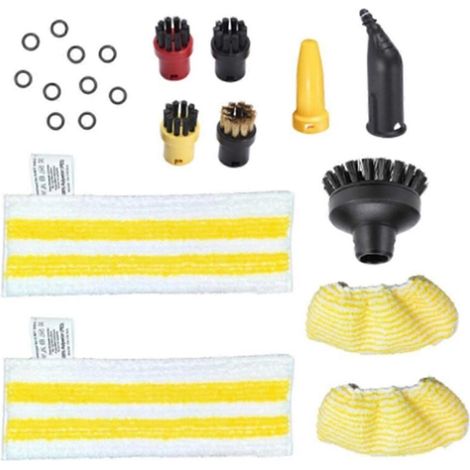 Pièces détachées pour nettoyeur vapeur Karcher SC1, SC2, SC3, SC4, SC5, SC7, CTK10 et CTK20 : tête de brosse ronde, couteau. (1/5)