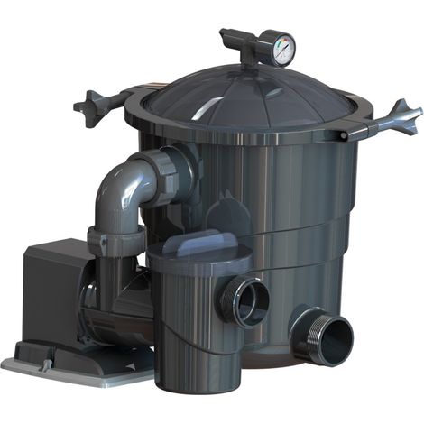 Unità filtrazione piscina poolex Filtermax grigio 250 mm (1/4)