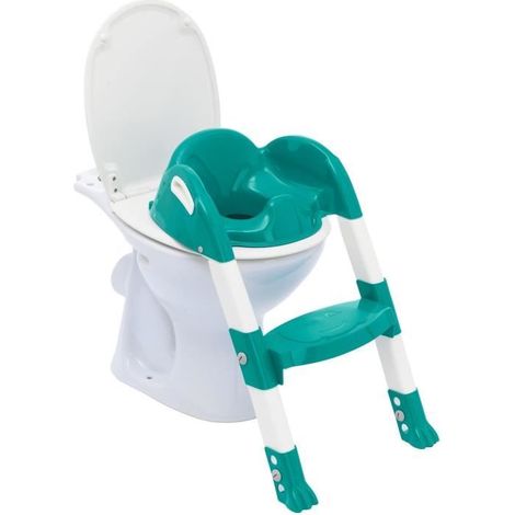 Thermobaby Toilettentrainer mit Treppe KiddyLoo Teal (1/5)