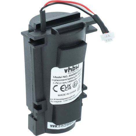 vhbw Akku kompatibel mit Metrologic MS9535 VoyagerBT, MS9535, MS9535BT Barcodescanner POS (1400 mAh, 3,7 V, Li-Ion)