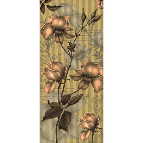 Golden rose, paper photo mural, 90x202 cm, 1 part (1/2)