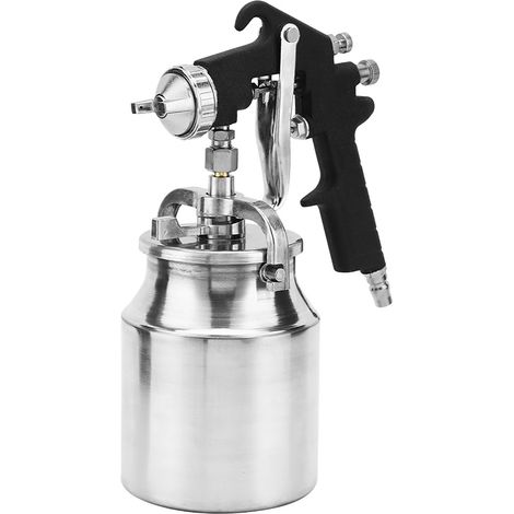 Pistolet à peinture pneumatique PQ-2 pour automobile, diamètre du pot inférieur : 2,0 mm (1/5)