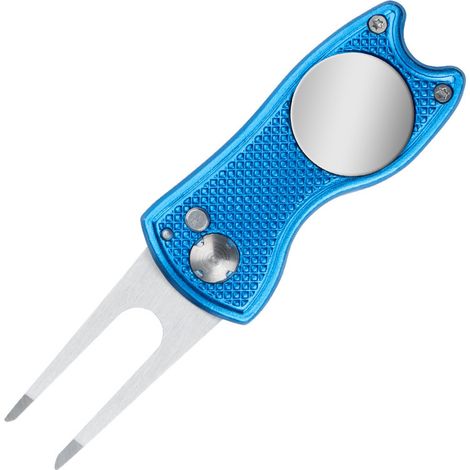 Fourche de golf en alliage d'aluminium, fourche de putting en acier inoxydable, outils de jardin, ressort pliable (1/4)